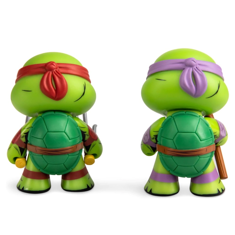 Kidrobot Tmnt Raphael & Donatello 3" Vinyl Figure… - image 3